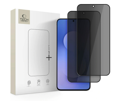 Szkło i folia ochronna Tech-Protect Glass Spy+ 2-Pack Galaxy A37 / A57 5G / S25 Fe Privacy